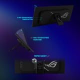 ASUS ROG Strix XG129C 12.3" touchscreen gaming monitor Zwart, 2x USB-C, Touch