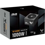 ASUS TUF Gaming Platinum modulaire 1000 watt voeding  Zwart, 1x 12V-2x6, 3x PCIe