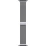 Apple Zilverkleurig Milanees bandje (41 mm) horlogeband Zilver
