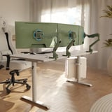 Arozzi Alzare Neo - Gas Spring Monitor Arm – Forest Green monitorarm Groen
