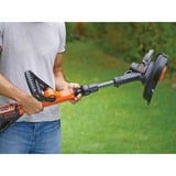 BLACK+DECKER Accu grastrimmer STC1820PCB Oranje/zwart, Accu niet inbegrepen