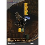 Beast Kingdom Marvel: Spider-Man No Way Home - Black and Gold Suit PVC Diorama Statue decoratie 