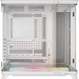 Corsair AIR 5400 LX-R LINK midi tower behuizing Wit | 3x USB-C | RGB | Tempered Glass
