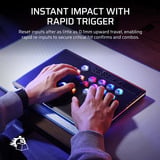 Corsair NOVABLADE PRO WIRELESS Hall Effect Leverless Fighting Game Controller Zwart, CORSAIR MGX Hyperdrive Hall Effect Magnetic Switch, USB, 2.4Ghz, Bluetooth, PC, PS4, PS5