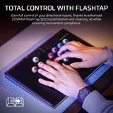 Corsair NOVABLADE PRO WIRELESS Hall Effect Leverless Fighting Game Controller Zwart, CORSAIR MGX Hyperdrive Hall Effect Magnetic Switch, USB, 2.4Ghz, Bluetooth, PC, PS4, PS5