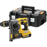 DeWALT 18V XR Li-Ion Brushless SDS+ Combihamer met snelwisselboorkop DCH274P2T boorhamer Geel, Koffer en 2 accu's (5,0 Ah) inbegrepen