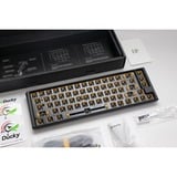 Ducky One 3 SF ANSI layout Barebone, toetsenbord Zwart/zwart, US lay-out, 65%, RGB leds, hot swap, Barebone