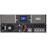 Eaton Power Quality 9PX UPS Netpack (9PX2200IRTN) Zwart/zilver, 2200 VA, 2200 W, ingang: C20, uitgangen: 8x C13, 2x C19, rack/toren, 2U, netwerkkaart inbegrepen