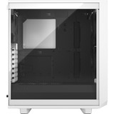 Fractal Design Meshify 2 Compact Clear Tempered Glass midi tower behuizing Wit/zwart | 3x USB-A | Tempered Glass