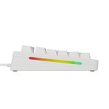 Glorious GMMK 3 100% Prebuilt Wired White RGB mechanisch gaming toetsenbord Wit, US lay-out (QWERTY), Glorious Fox, 100%, RGB, GPBT-doubleshot keycaps, Knob