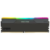 KLEVV CRAS V RGB 32 GB DDR5-6400 (2x 16 GB) werkgeheugen Zwart, KD5AGU880-64A320G, EXPO