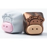 Keychron Cute Cows Aluminum Alloy Artisan Keycap keycaps bruin