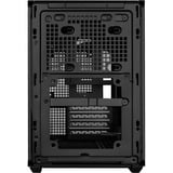 Lian Li B4-mATX mini tower behuizing Zwart/houtkleur | 2x USB-A | 1x USB-C