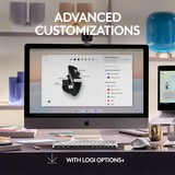 Logitech MX Master 3S voor Mac muis Grafiet, 200 - 8000 dpi, Bluetooth Low Energy
