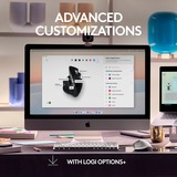 Logitech MX Master 3S voor Mac muis Grafiet, 200 - 8000 dpi, Bluetooth Low Energy