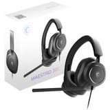 MSI MAESTRO 300 over-ear gaming headset Zwart, Pc, PlayStation 4, PlayStation 5, Nintendo Switch