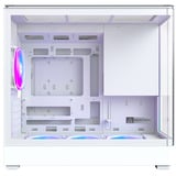 Montech KING 15 PRO midi tower behuizing Wit | 2x USB-A | 1x USB-C | RGB | Window