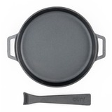 Ooni Skillet Koekenpan 348148 bak-/braadpan antraciet, Ø 22 cm | Gietijzer