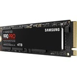 SAMSUNG 990 PRO 4 TB SSD MZ-V9P4T0BW, PCIe Gen 4.0 x4, NVMe 2.0