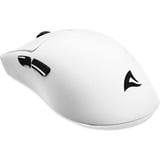 Sharkoon FIREGLIDER One gaming muis Wit, 400 - 12.000 DPI, 2.4 GHz / USB