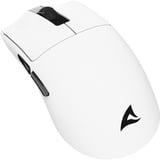 Sharkoon FIREGLIDER One gaming muis Wit, 400 - 12.000 DPI, 2.4 GHz / USB