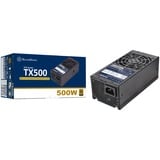 SilverStone SST-TX500-G 500 watt voeding  Zwart, 2x PCIe
