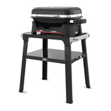Weber Lumin Compact elektrische barbecue voor buiten met onderstel Zwart, 4 tot 6 personen, Grilloppervlak 1561 cm²