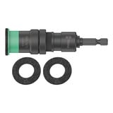 Wera 881/4/1 SB Afstandshouder met variabele schroefdiepte instelling, 1/4" x 95 mm bit Zwart/groen