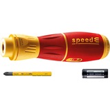 Wiha E-schroevendraaier speedE II electric Rood/geel, 1x Akku 1,5Ah