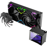 XYZ PC Gear Hydroview AIO 240 waterkoeling Zwart, ARGB, PWM