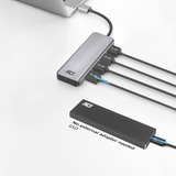 ACT Connectivity USB-A hub 3.0, 4 poorts USB-A usb-hub Aluminium