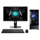 ALTERNATE Thunderstorm Starter Ryzen 5 - RTX 5060 Ti 2K Ready-To-Play voordeelbundel gaming pc Zwart | R5 9600X | RTX 5060 Ti | 32 GB | 1 TB SSD + 27 inch 2K gaming monitor | gaming muis | gaming toetsenbord