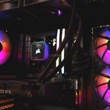 ALTERNATE Thunderstorm Starter i5 - RTX 4060 Ti iCue Edition gaming pc Zwart | Core i5-14600KF | RTX 4060 Ti | 32 GB | 2 TB SSD