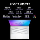 ASUS ROG Zephyrus G14 GA403UP-QS001W 14"  Copilot+ gaming laptop Wit | Ryzen 9 270 | RTX 5070 | 32 GB | 1 TB SSD | OLED