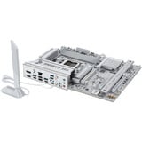 ASUS TUF GAMING B850-PRO WIFI7 W NEO socket AM5 moederbord Wit, RAID, 2,5Gb-LAN, WLAN, BT, Sound, ATX