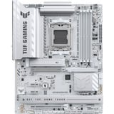 ASUS TUF GAMING B850-PRO WIFI7 W NEO socket AM5 moederbord Wit, RAID, 2,5Gb-LAN, WLAN, BT, Sound, ATX
