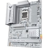 ASUS TUF GAMING B850-PRO WIFI7 W NEO socket AM5 moederbord Wit, RAID, 2,5Gb-LAN, WLAN, BT, Sound, ATX
