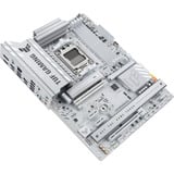 ASUS TUF GAMING B850-PRO WIFI7 W NEO socket AM5 moederbord Wit, RAID, 2,5Gb-LAN, WLAN, BT, Sound, ATX