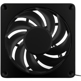 Alphacool Apex Stealth Metal Power case fan Zwart, 4-pin PWM fan-connector