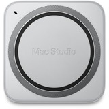Apple Mac Studio M1 Ultra pc-systeem Zilver | M1 Ultra | M1 Ultra 48‑Core GPU | 64 GB | 1 TB SSD