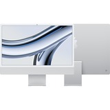 Apple iMac 2023 24" (MQRJ3N/A) all-in-one pc Zilver | M3 8 Core | 10‑core GPU | 8 GB | 256GB SSD