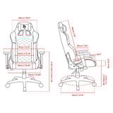 Arozzi Avanti Soft Fabric - Ash gamestoel Antraciet