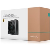 DeepCool PX1000G modulaire 1000 watt voeding  Zwart, 3x PCIe, 3x PCIe, 1x 12VHPWR, Kabel-Management