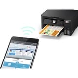 Epson EcoTank ET-2851 A4 multifunctionele Wi-Fi-printer met inkttank all-in-one inkjetprinter Zwart, Scannen, Kopiëren, Wi-Fi, inclusief tot 3 jaar inkt