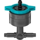 GARDENA Verstelbare Seriedruppelaar 1-8 l/u, drukcompenserend druppelaar Zwart/turquoise