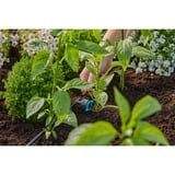 GARDENA Verstelbare Seriedruppelaar 1-8 l/u, drukcompenserend druppelaar Zwart/turquoise