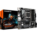 GIGABYTE A620M GAMING X (rev. 1.0) socket AM5 moederbord Zwart/grijs, RAID, Gb-LAN, Sound, µATX