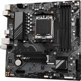 GIGABYTE A620M GAMING X (rev. 1.0) socket AM5 moederbord Zwart/grijs, RAID, Gb-LAN, Sound, µATX