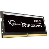 G.Skill 32 GB DDR5-5600 Kit laptopgeheugen Zwart, F5-5600S4645A16GX2-RS, Ripjaws, XMP