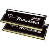 G.Skill 32 GB DDR5-5600 Kit laptopgeheugen Zwart, F5-5600S4645A16GX2-RS, Ripjaws, XMP